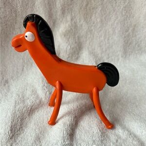 Bendable Pokey The Horse Orange Vintage Jesco The Gumby Show 1980’s